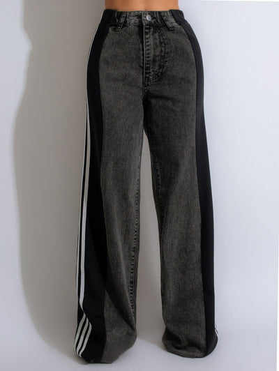 High Waist Three Stripe