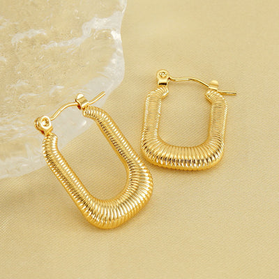 18K Gold-plated Earrings