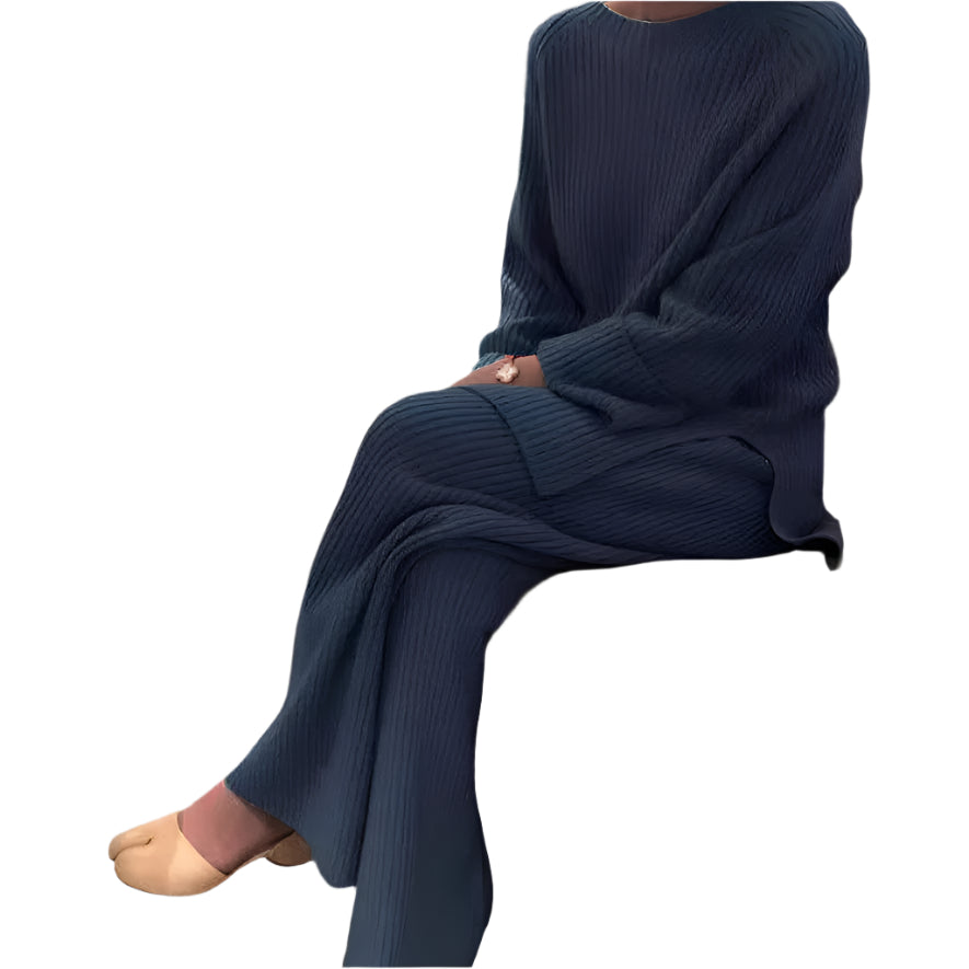 Kayla Knit Two-piece Lounge Set