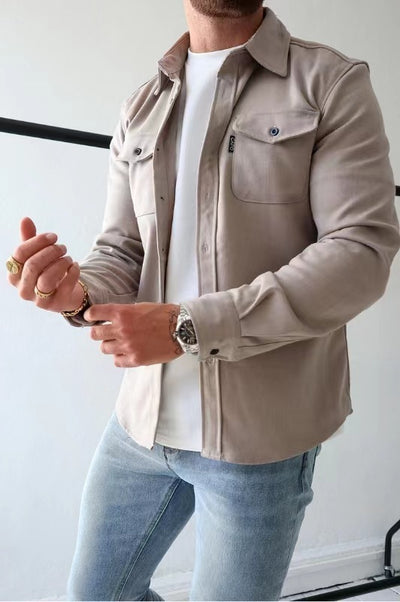 Men’s Classic Fit Casual Shirt with Flap Pocket – Versatile, Stylish & Comfortable