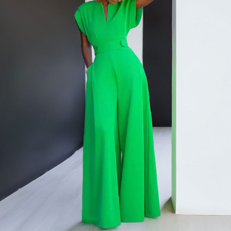 I Am The Boss Wide Leg Jumpsuit