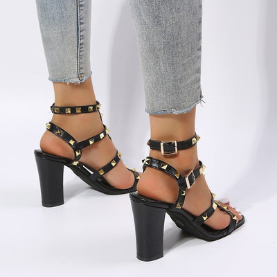 Rivet Gladiator Sandals