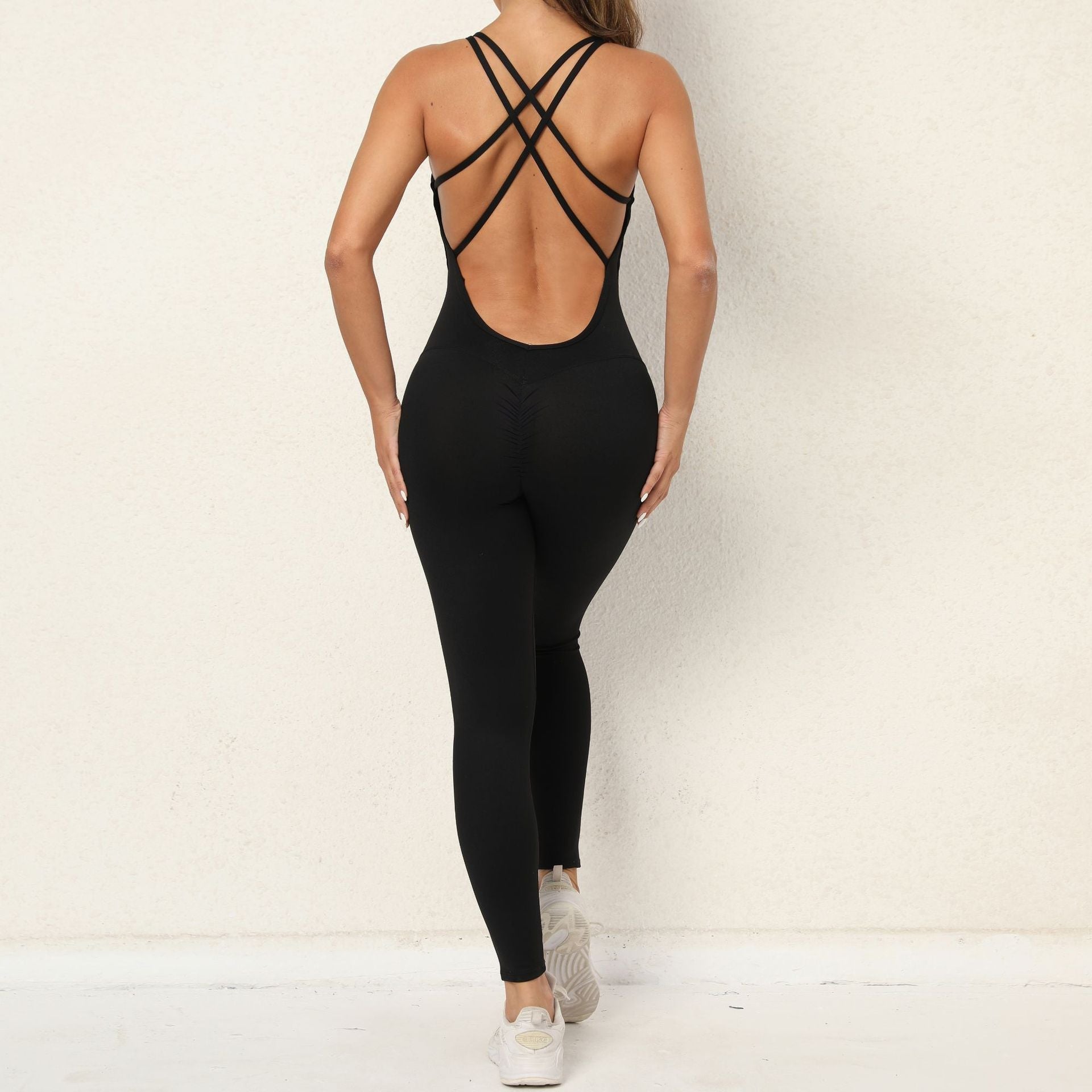 Cross-strap Back Unitard