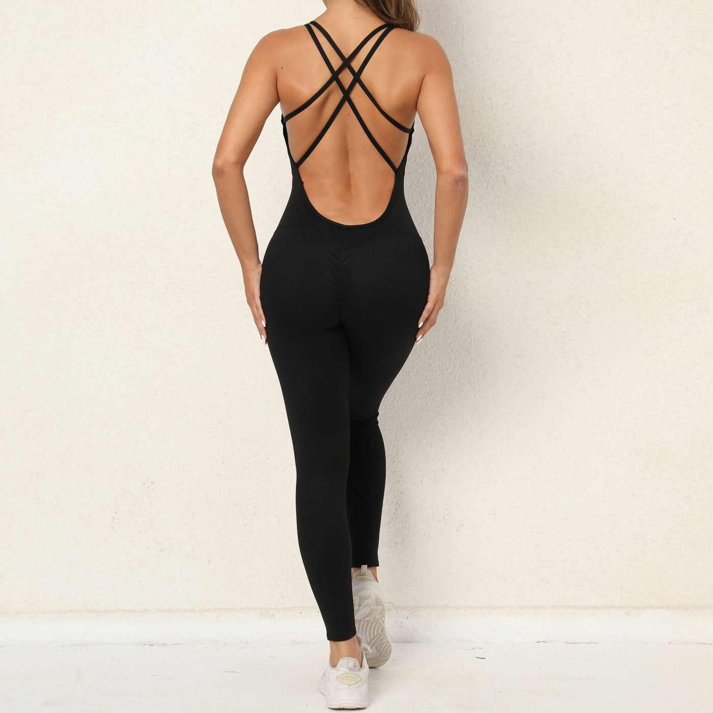 Cross-strap Back Unitard