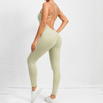 Cross-strap Back Unitard