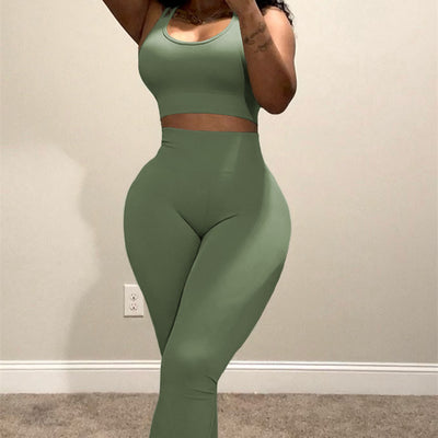 Camisole & Flare Leggings Set