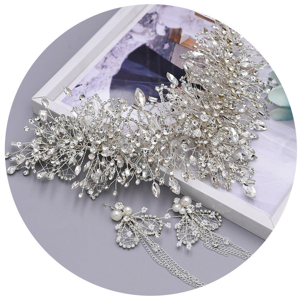 Bridal Handmade Crystal Tiara