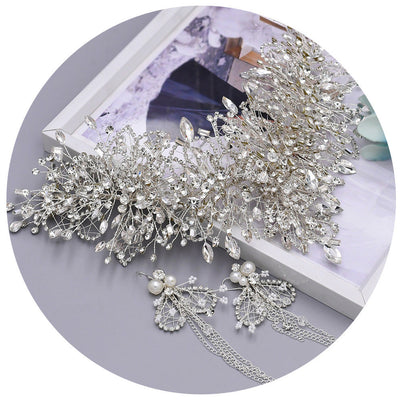 Bridal Handmade Crystal Tiara