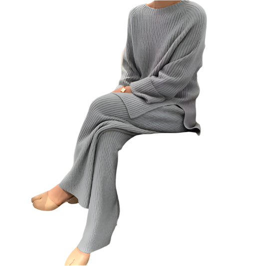Kayla Knit Two-piece Lounge Set