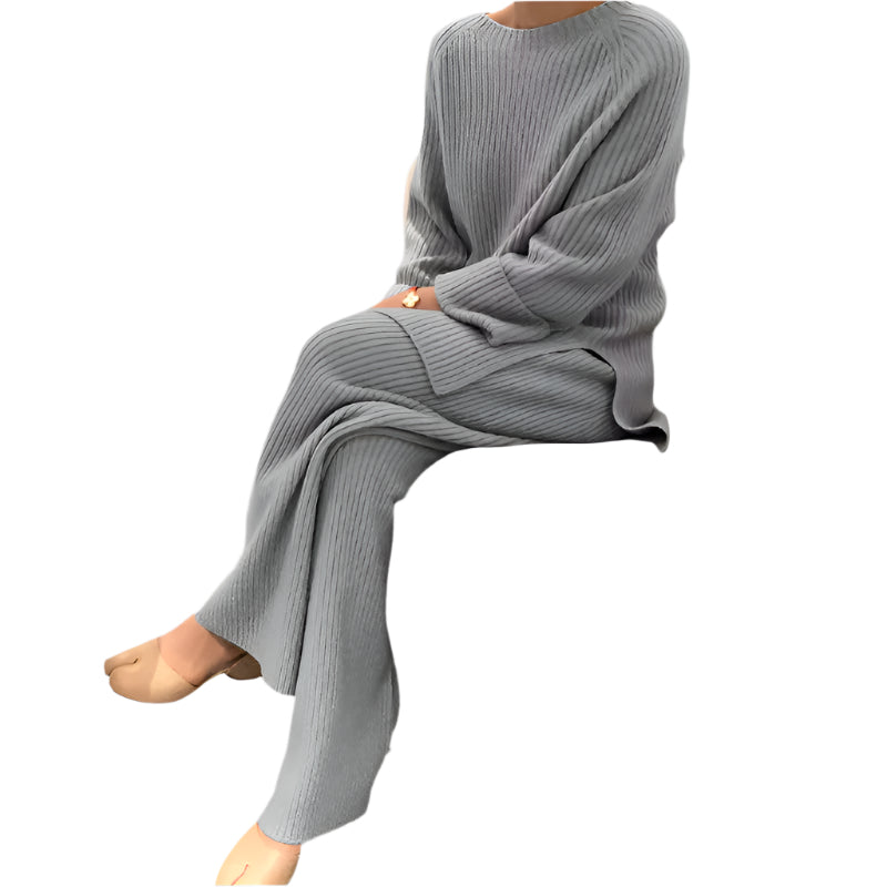 Kayla Knit Two-piece Lounge Set