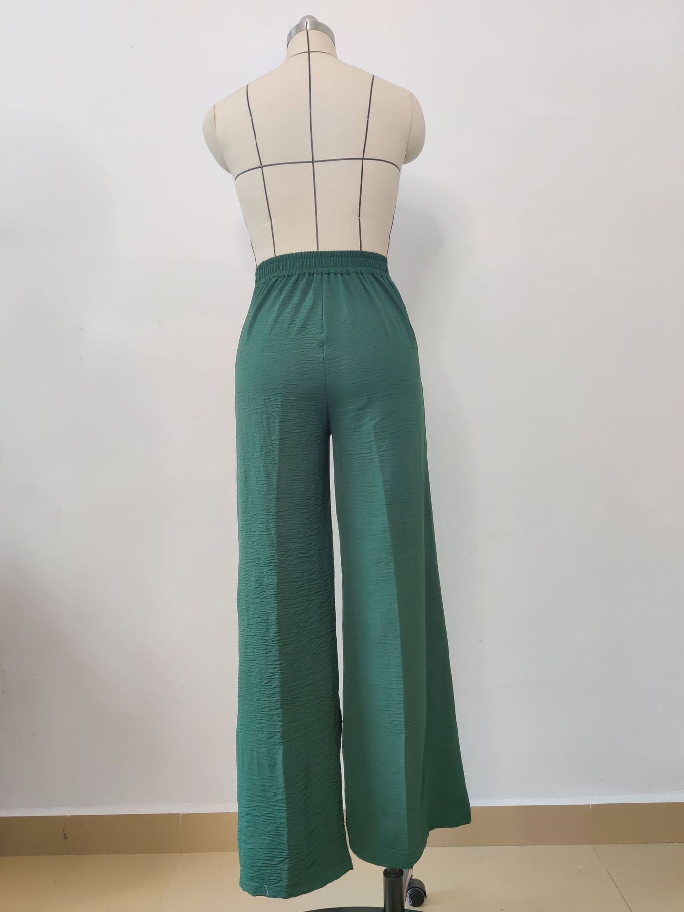 London Pleated Wide-leg Pants