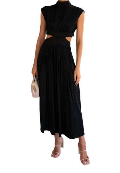 Sexy Cut-Out Midi Dress