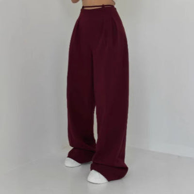 Straight-leg Trousers