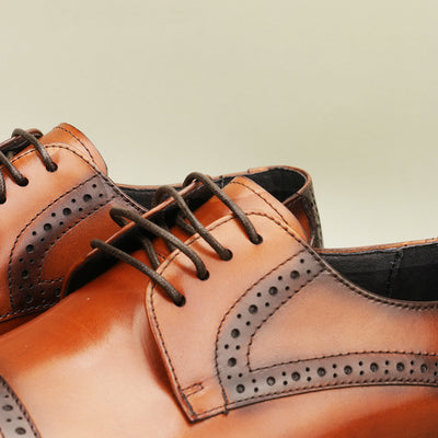 Men's Classic Leather Dress Shoes – Available in Black and Brown