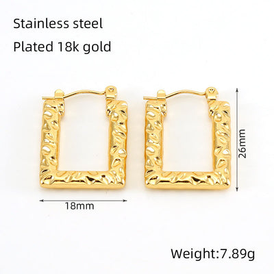 18K Gold-plated Earrings