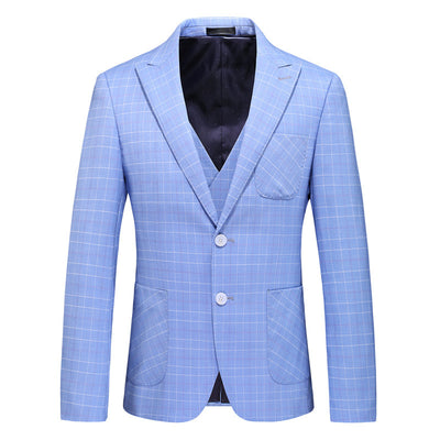Men's Business Casual Suit Three-piece