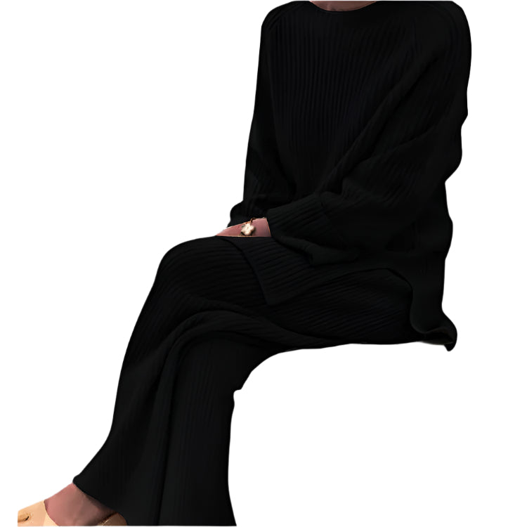 Kayla Knit Two-piece Lounge Set