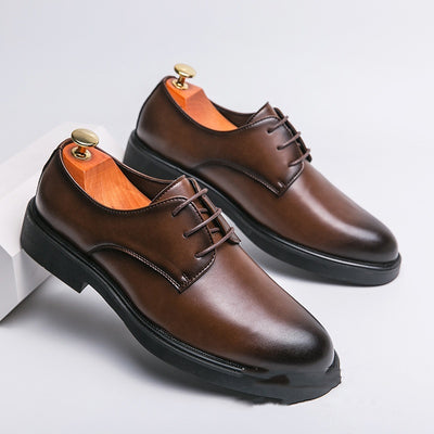 Men's British-style Business Leather Shoes
