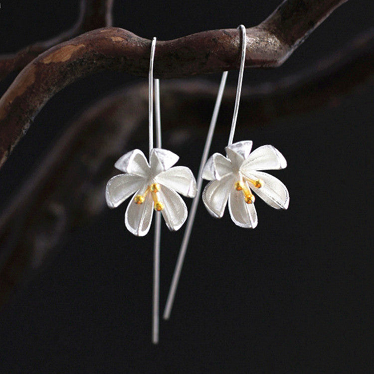 Lotus Flower Earrings