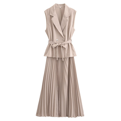 Nora Pleated Dress