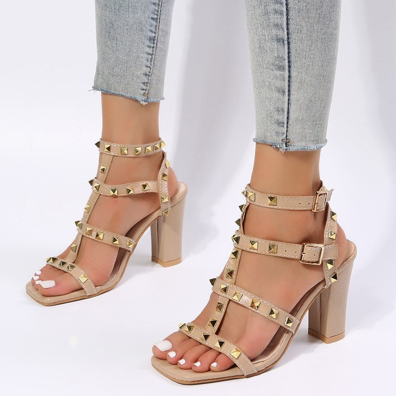 Rivet Gladiator Sandals