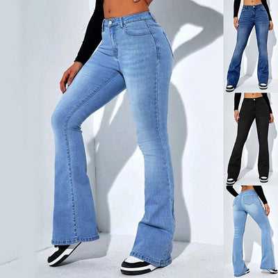 High Waisted Flare Jeans