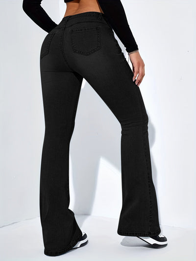 High Waisted Flare Jeans