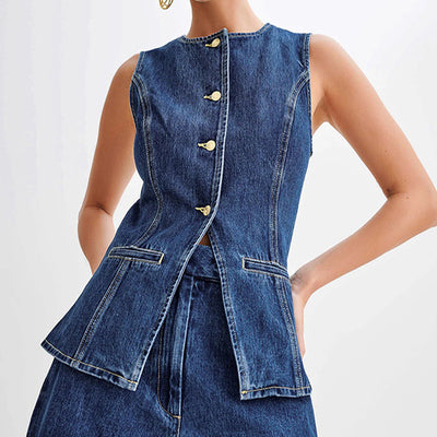 Deana Denim Set