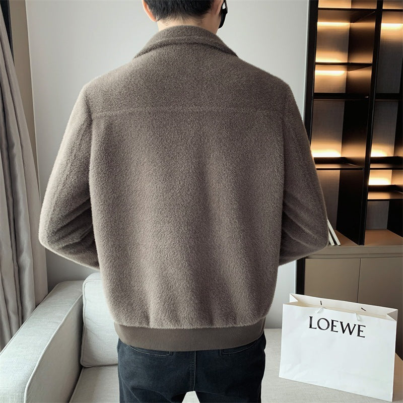 Cozy Luxe Oversized Wool-Blend Jacket – Effortless Style for Cold Days