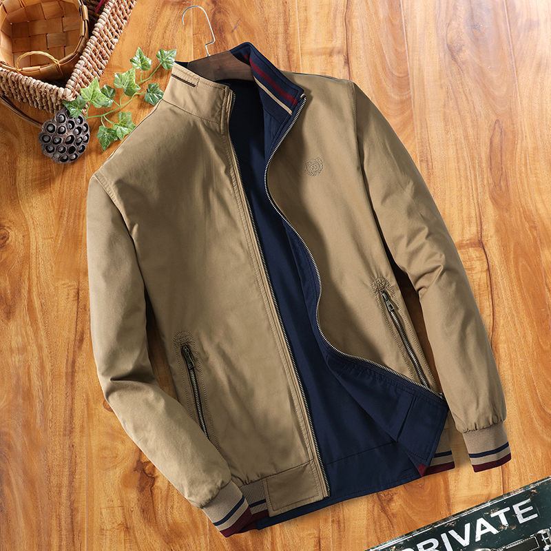Men's Warm Faux Fur-Lined Bomber Jacket – Stylish Comfort for Cold Days