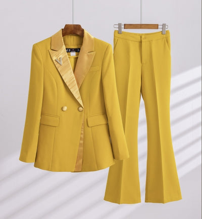 Formal Pants Suit Set