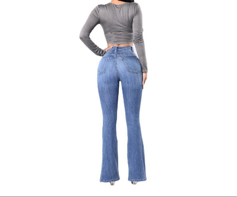 High waisted Flare Jeans