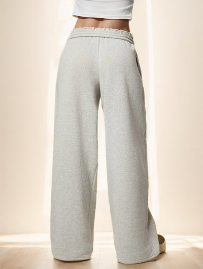 Thermal Lined Wide Leg Sweatpants