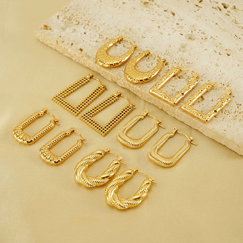 18K Gold-plated Earrings