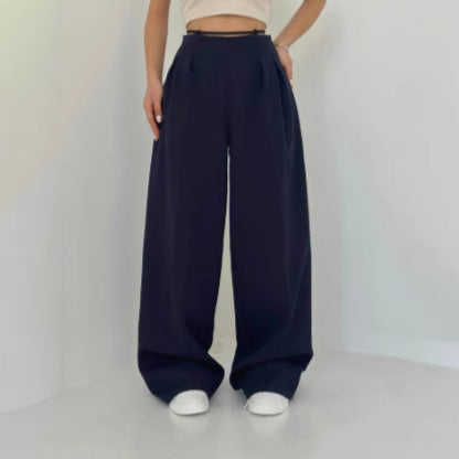 Straight-leg Trousers