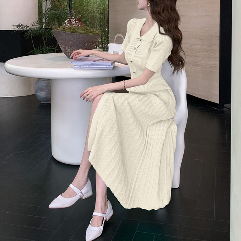 Estelle Hollow Long Sleeved Dress