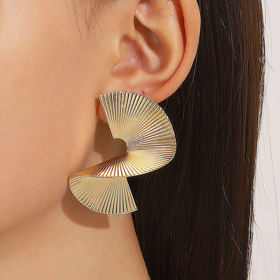 Geometric Metal Earrings