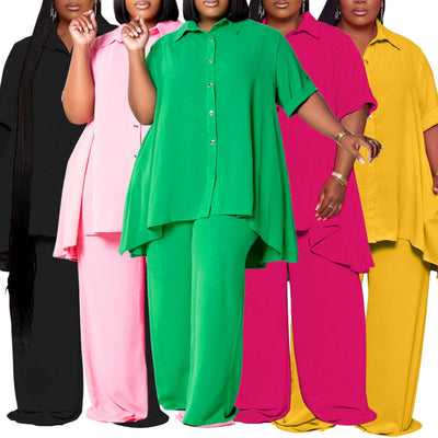 Tasia Wide Leg Pants Set