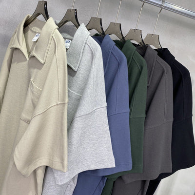 Men's Oversized Casual Shirts – Versatile Color Collection for Effortless Style