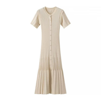 Loose Sleeve Knit Dress