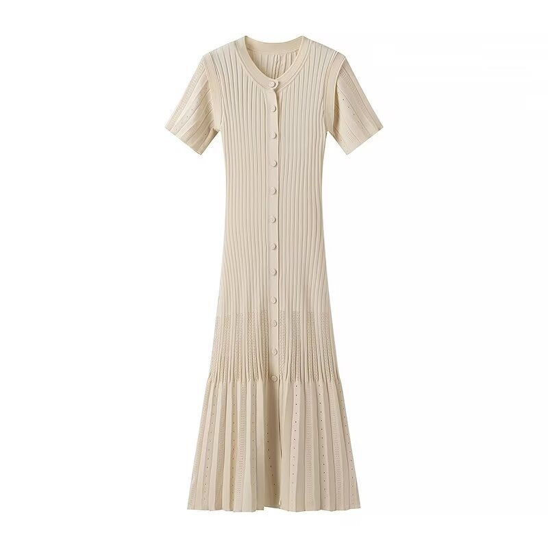 Loose Sleeve Knit Dress