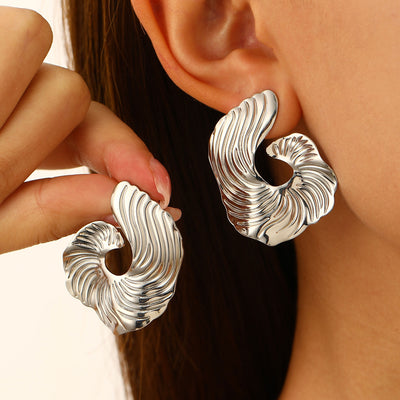 Geometric Metal Earrings