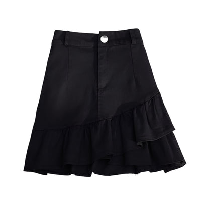 Elyse Ruffles Mini Skirt