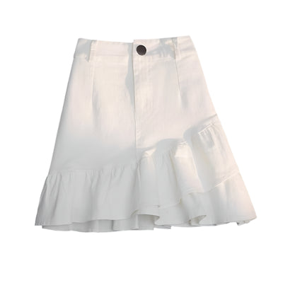 Elyse Ruffles Mini Skirt