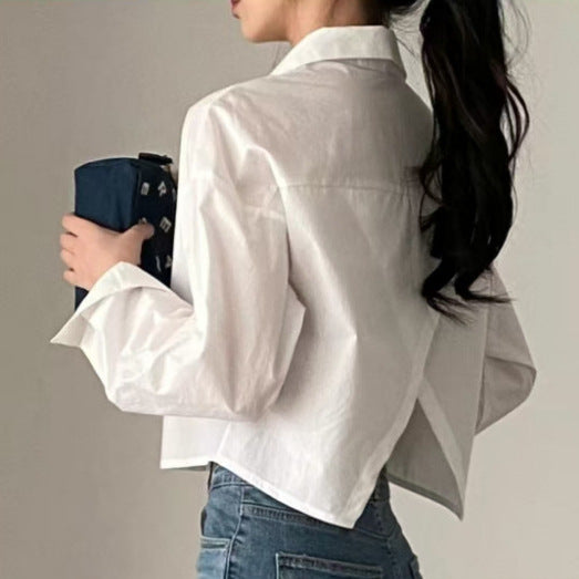Freida Back Slit Shirt