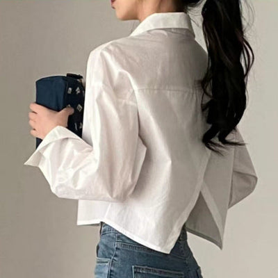 Freida Back Slit Shirt