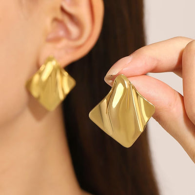 Geometric Metal Earrings