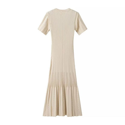 Loose Sleeve Knit Dress