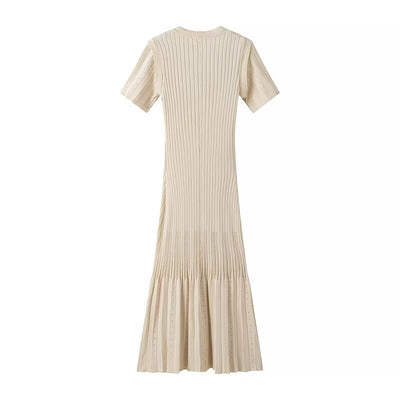 Loose Sleeve Knit Dress