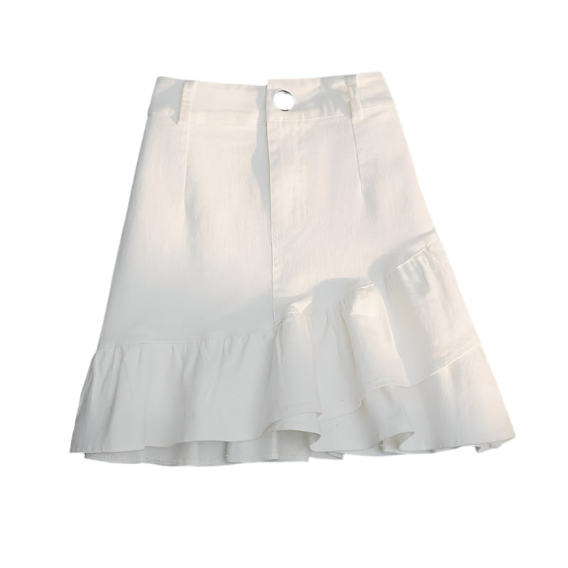 Elyse Ruffles Mini Skirt